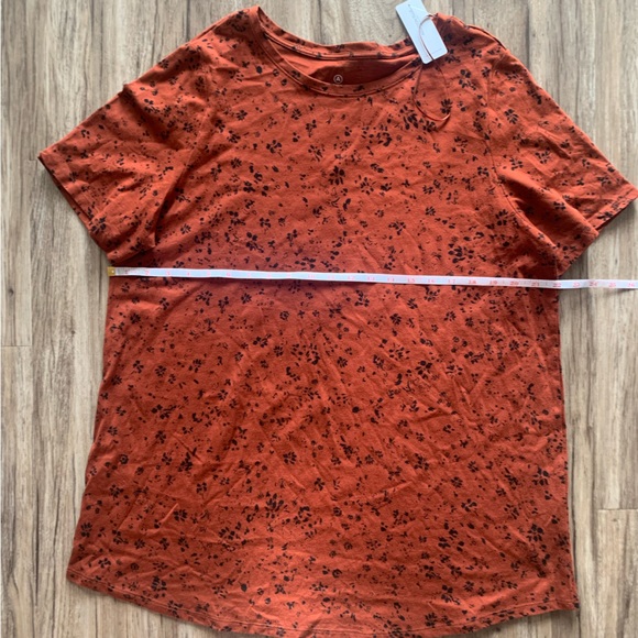 NWT addition Elle rust tee - size 1X - Picture 4 of 4